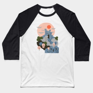 Blue Castle Baseball T-Shirt